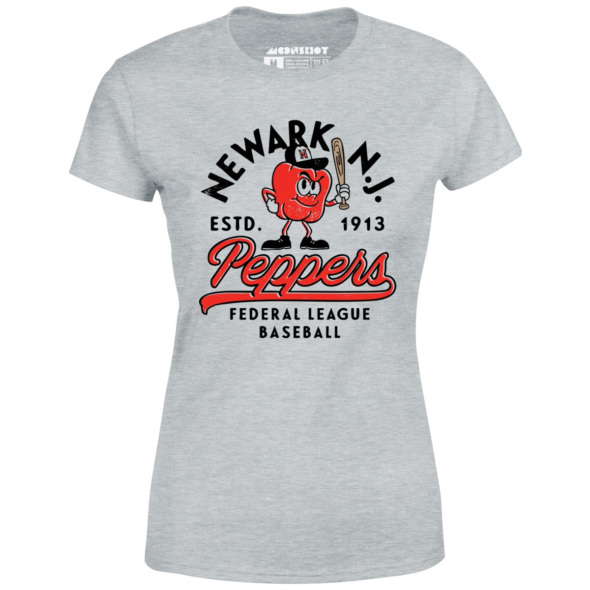 Newark Peppers - New Jersey - Vintage Defunct Baseball Teams - Women's T-Shirt
