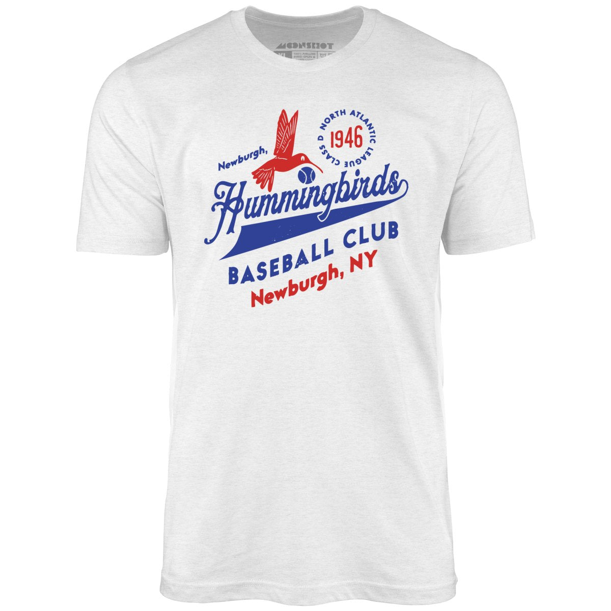 Newburgh Hummingbirds - New York - Vintage Defunct Baseball Teams - Unisex T-Shirt