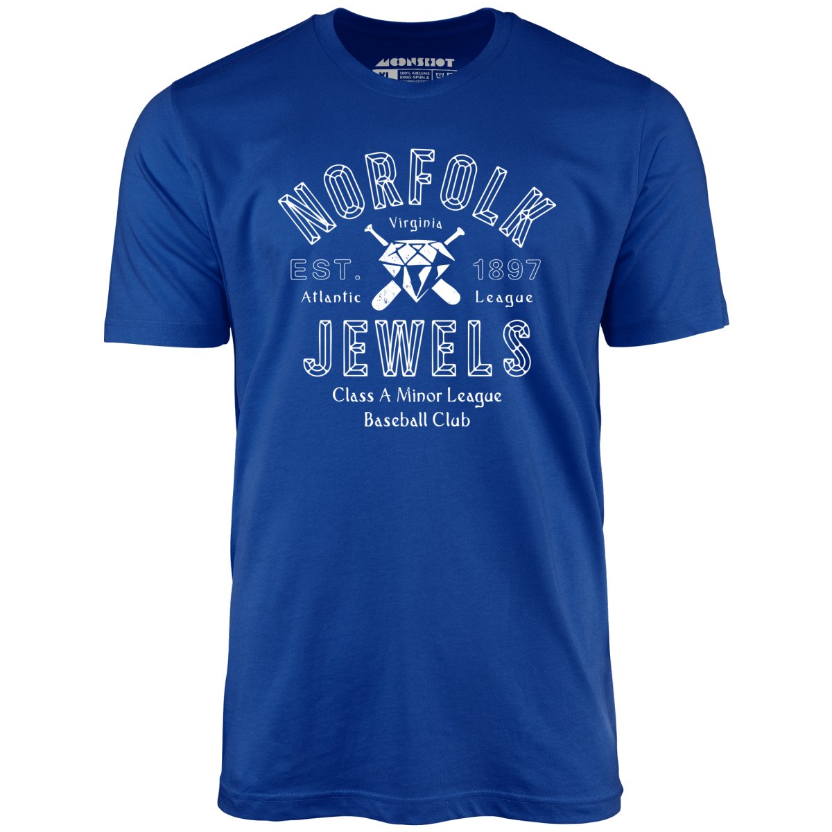Norfolk Jewels - Virginia - Vintage Defunct Baseball Teams - Unisex T-Shirt