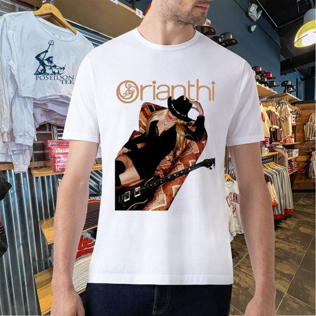 Orianthi Couch Print On T-shirt