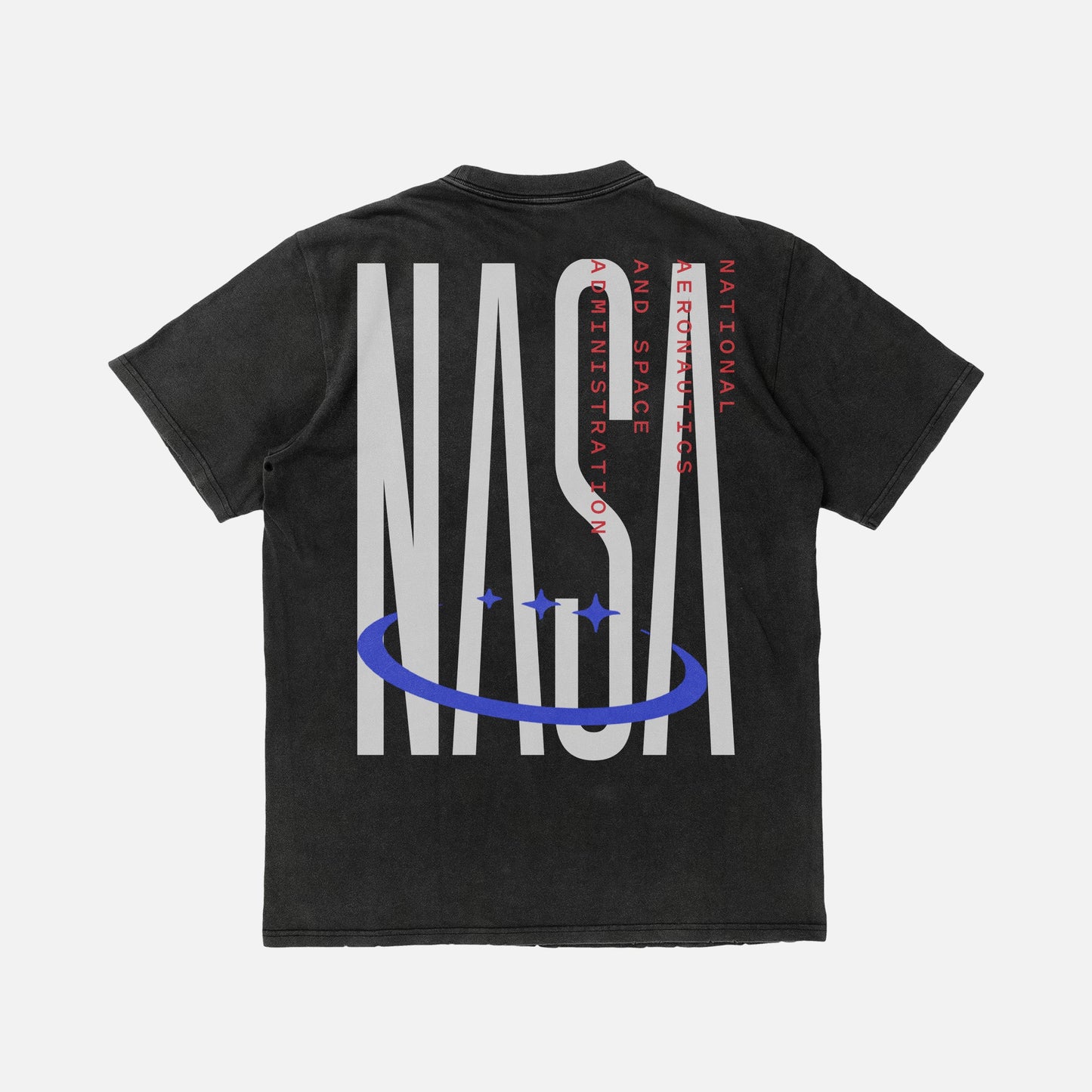 Retro NASA Logo Graphic Tee Shirt