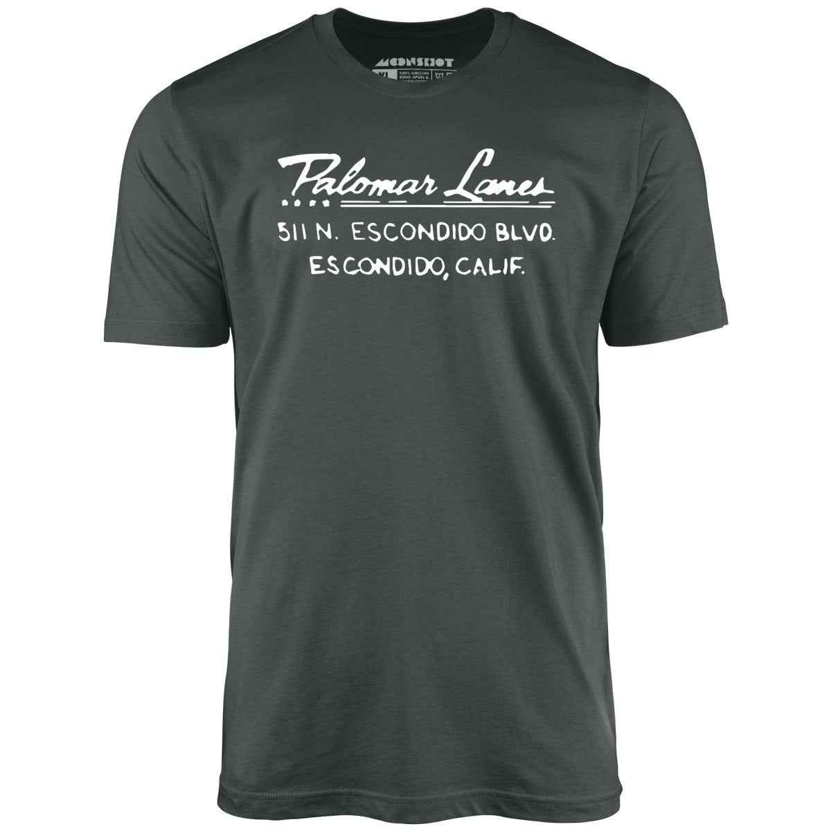 Palomar Lanes - Escondido, CA - Vintage Bowling Alley - Unisex T-Shirt