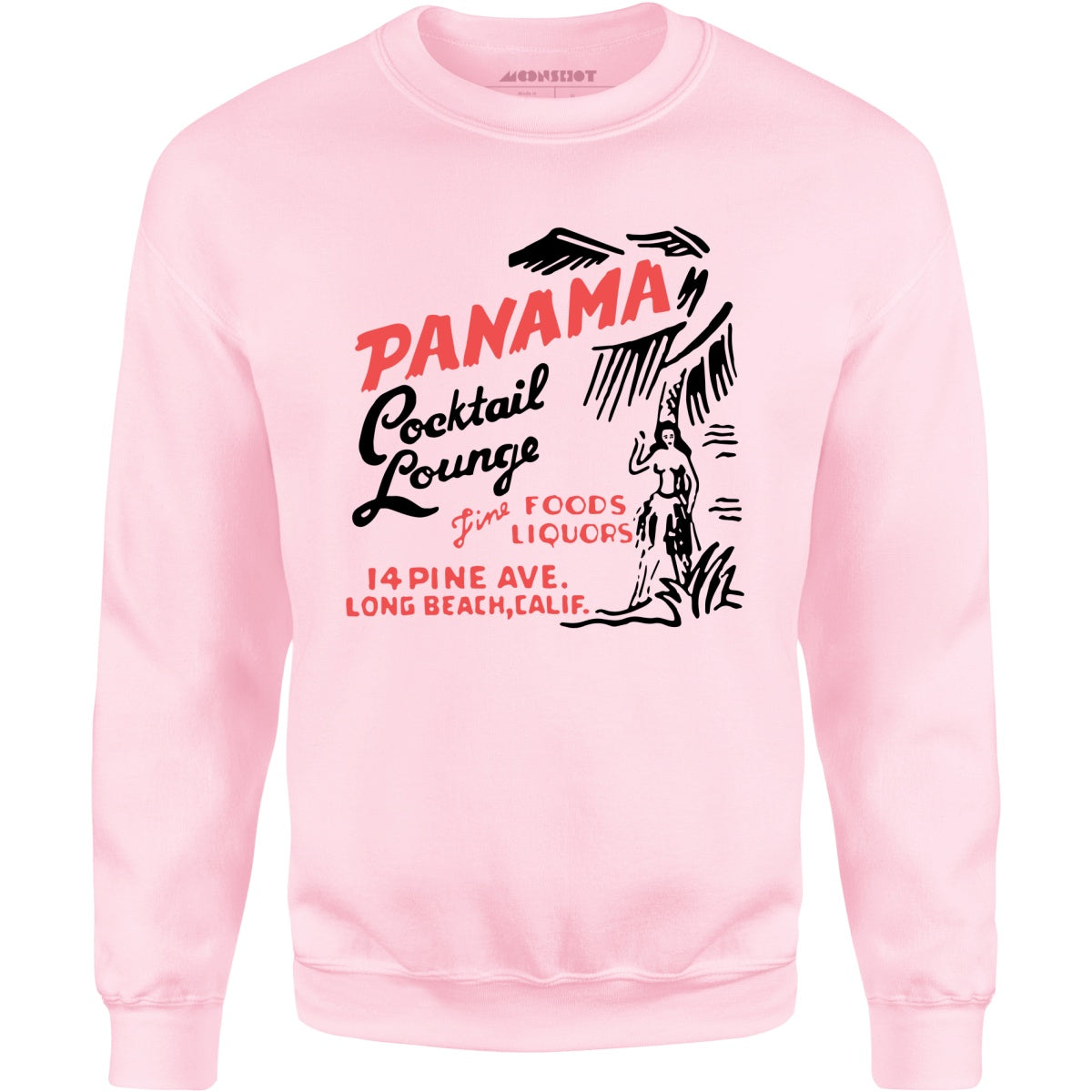 Panama Cocktail Lounge v2 - Long Beach, CA - Vintage Tiki Bar - Unisex Sweatshirt