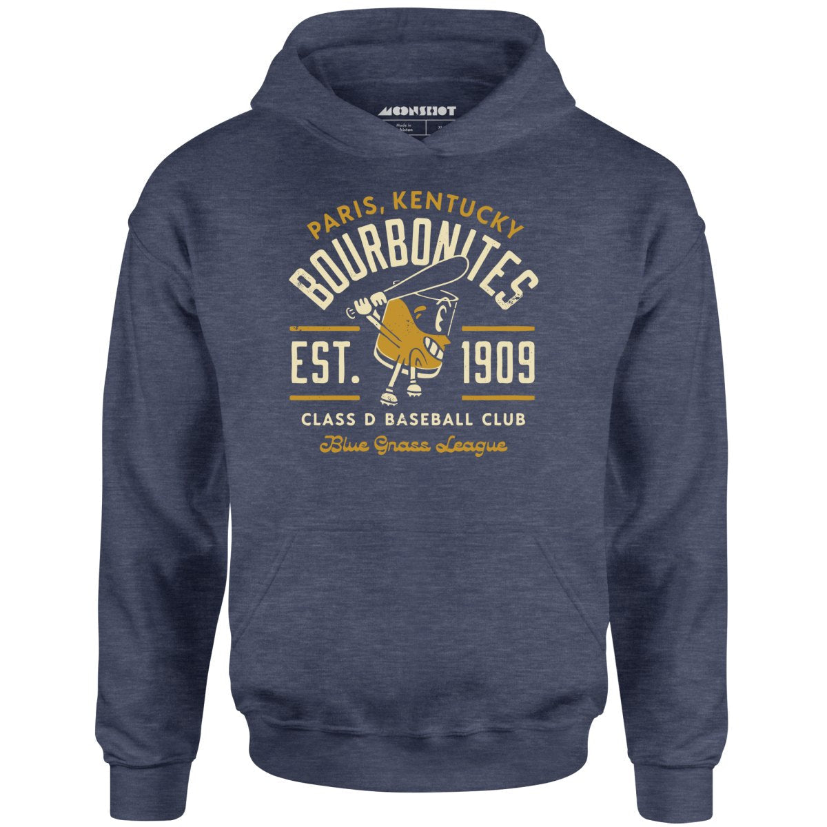 Paris Bourbonites - Kentucky - Vintage Defunct Baseball Teams - Unisex Hoodie
