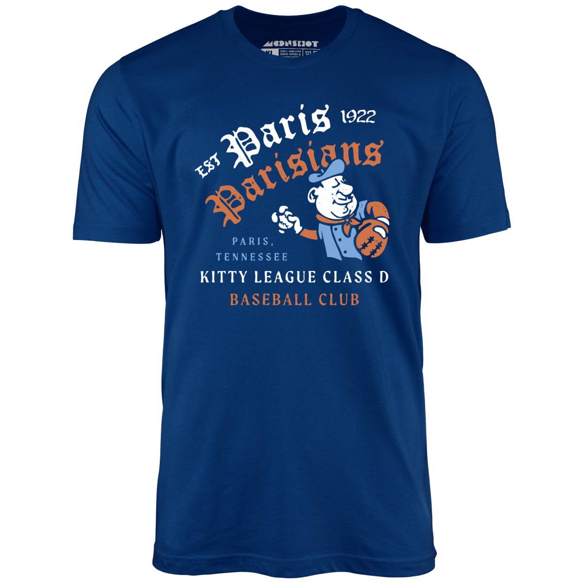 Paris Parisians - Tennessee - Vintage Defunct Baseball Teams - Unisex T-Shirt