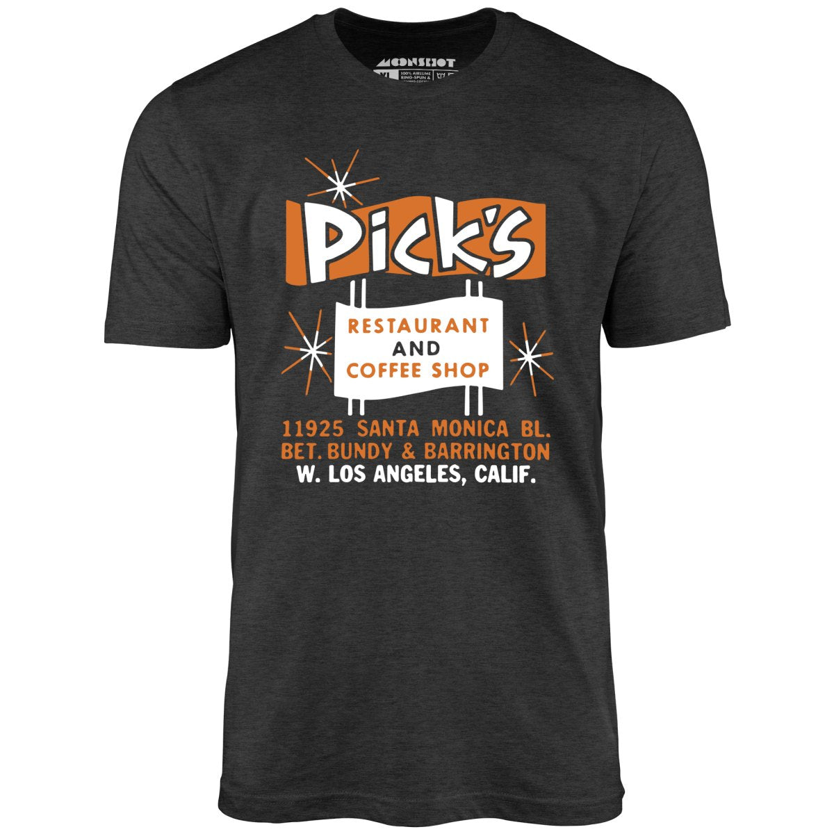 Pick's - Los Angeles, CA - Vintage Restaurant - Unisex T-Shirt
