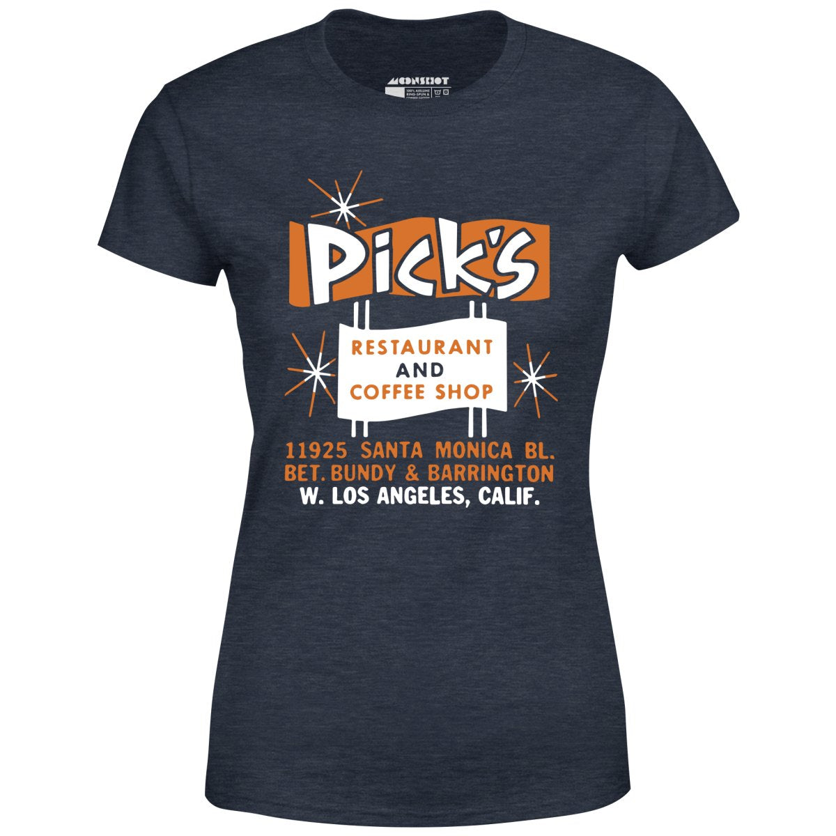 Pick's - Los Angeles, CA - Vintage Restaurant - Women's T-Shirt