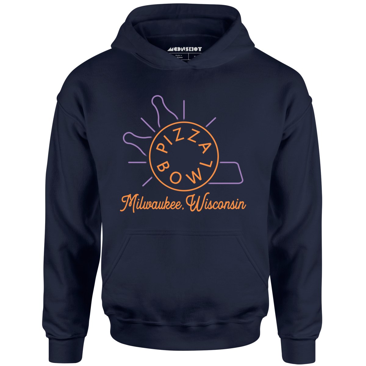 Pizza Bowl Milwaukee Wisconsin - Unisex Hoodie