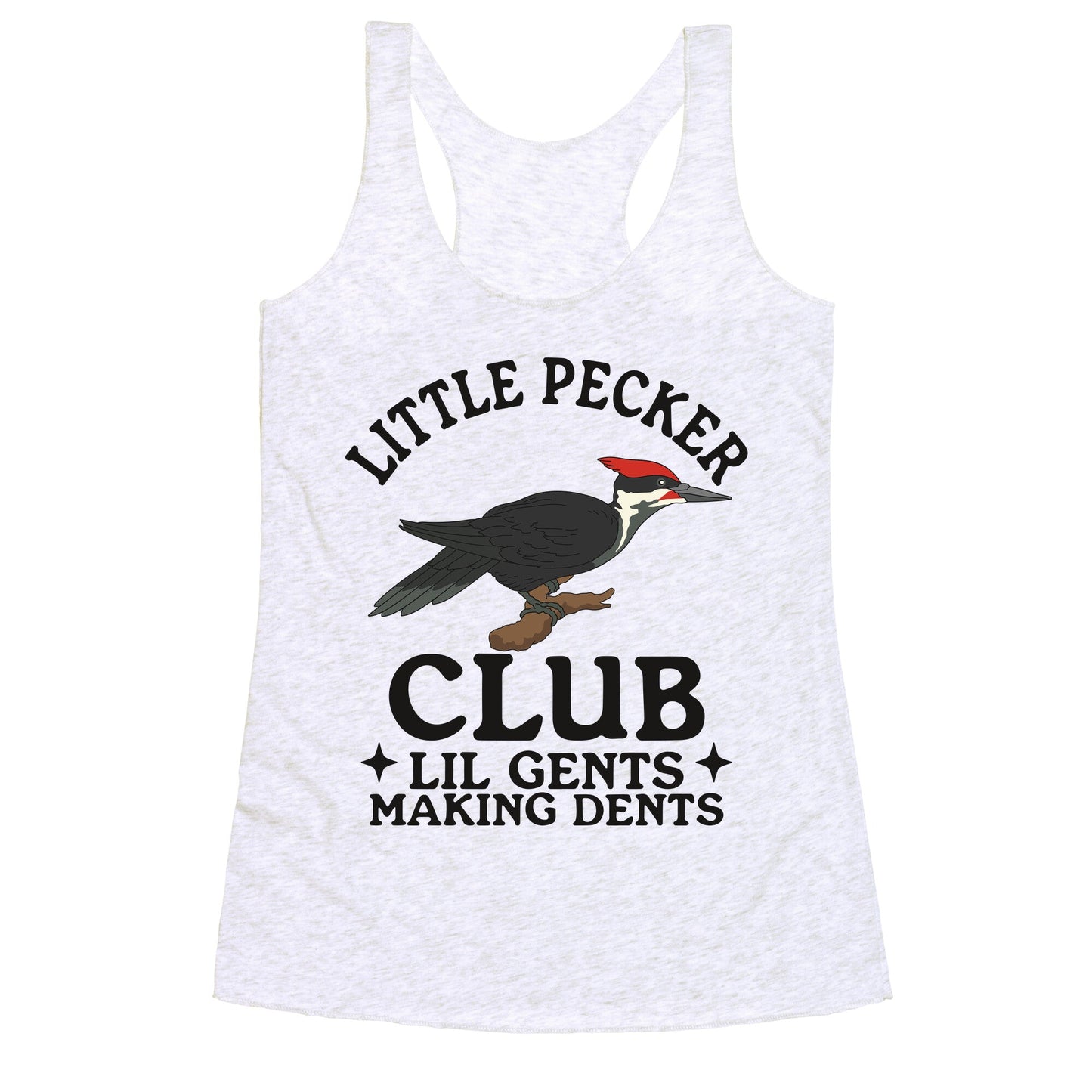 Little Pecker Club Racerback Tank