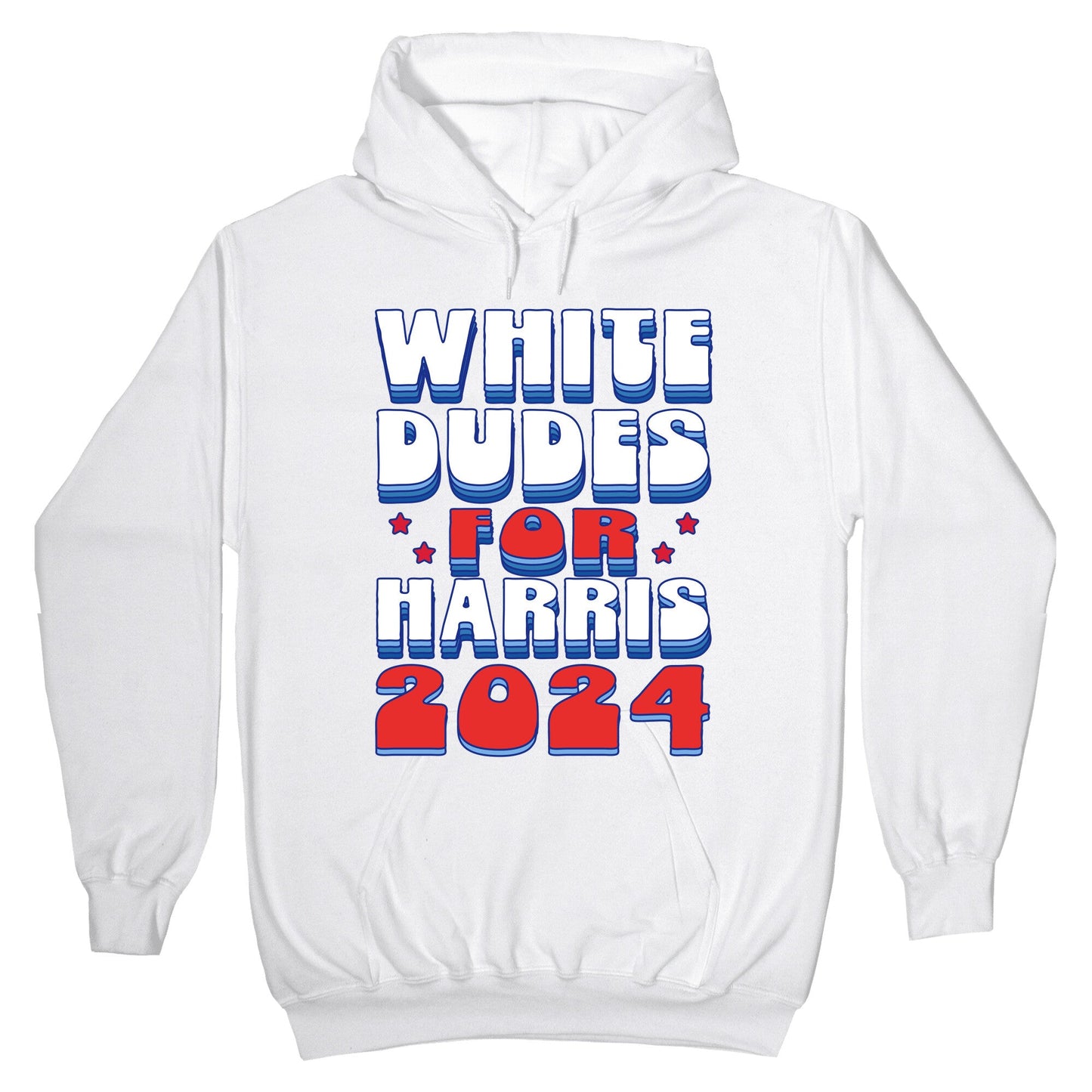 White Dudes for Harris Hoodie