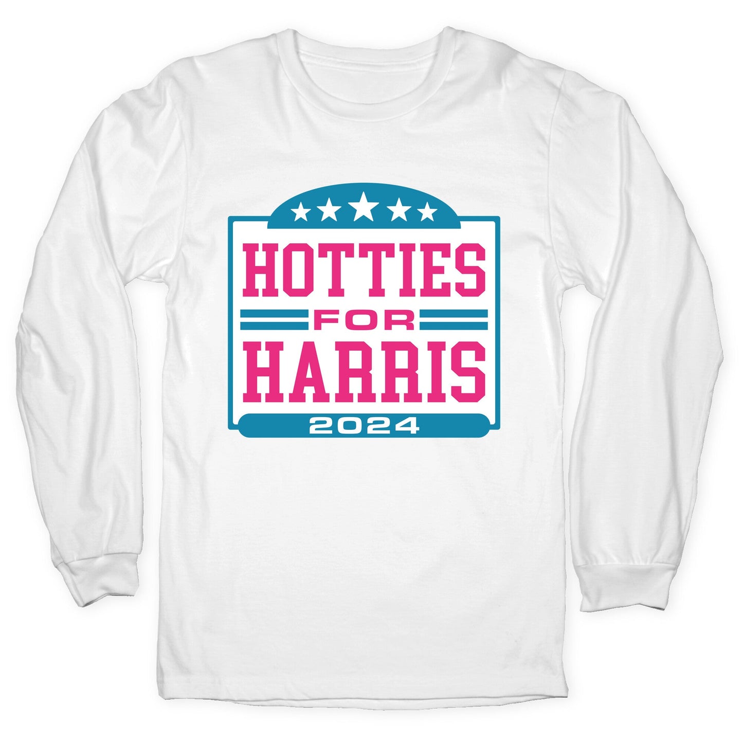 Hotties for Harris Longsleeve Tee