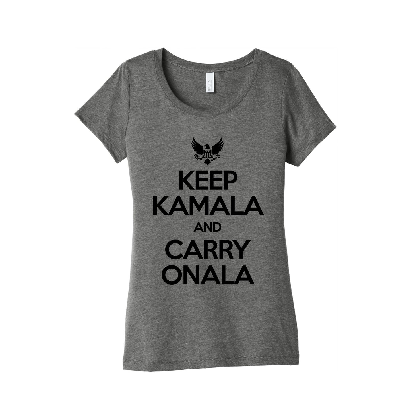 Keep Kamala and Carry Onala Womens Triblend Tee