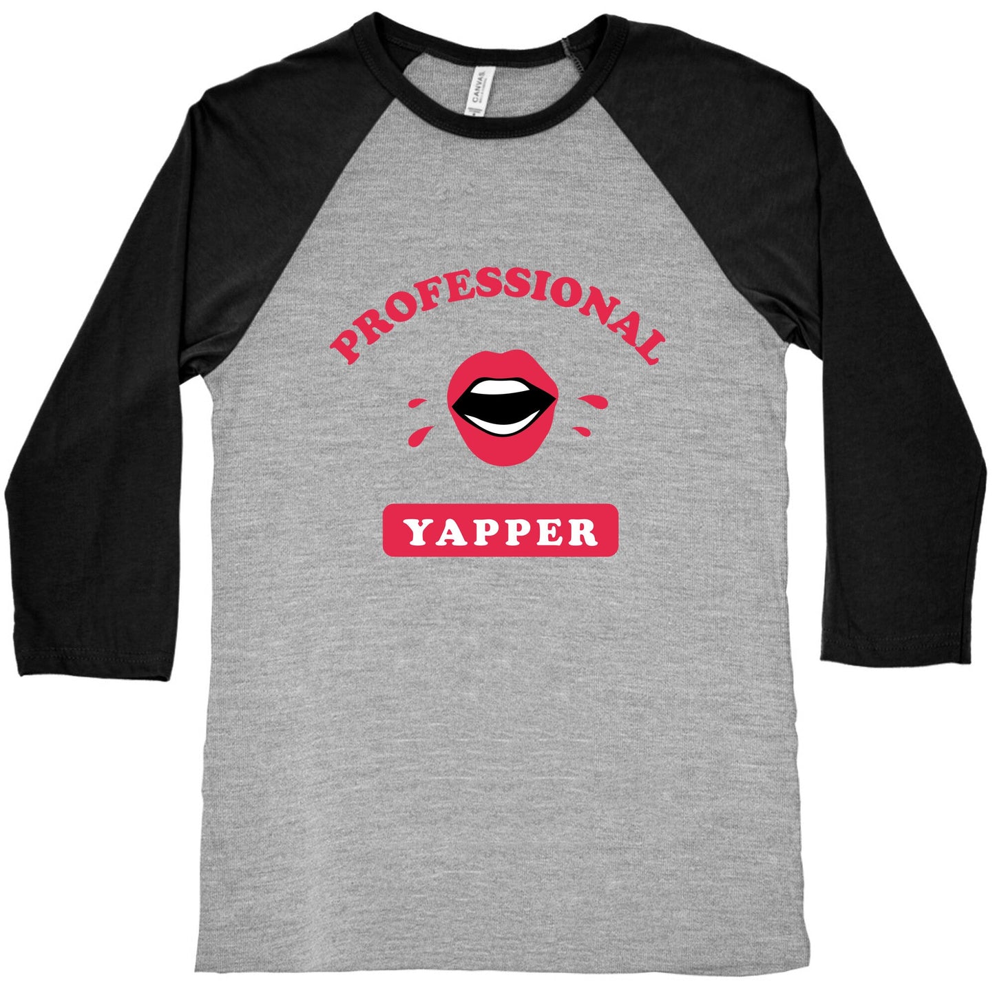 Professional Yapper Baseball Tee