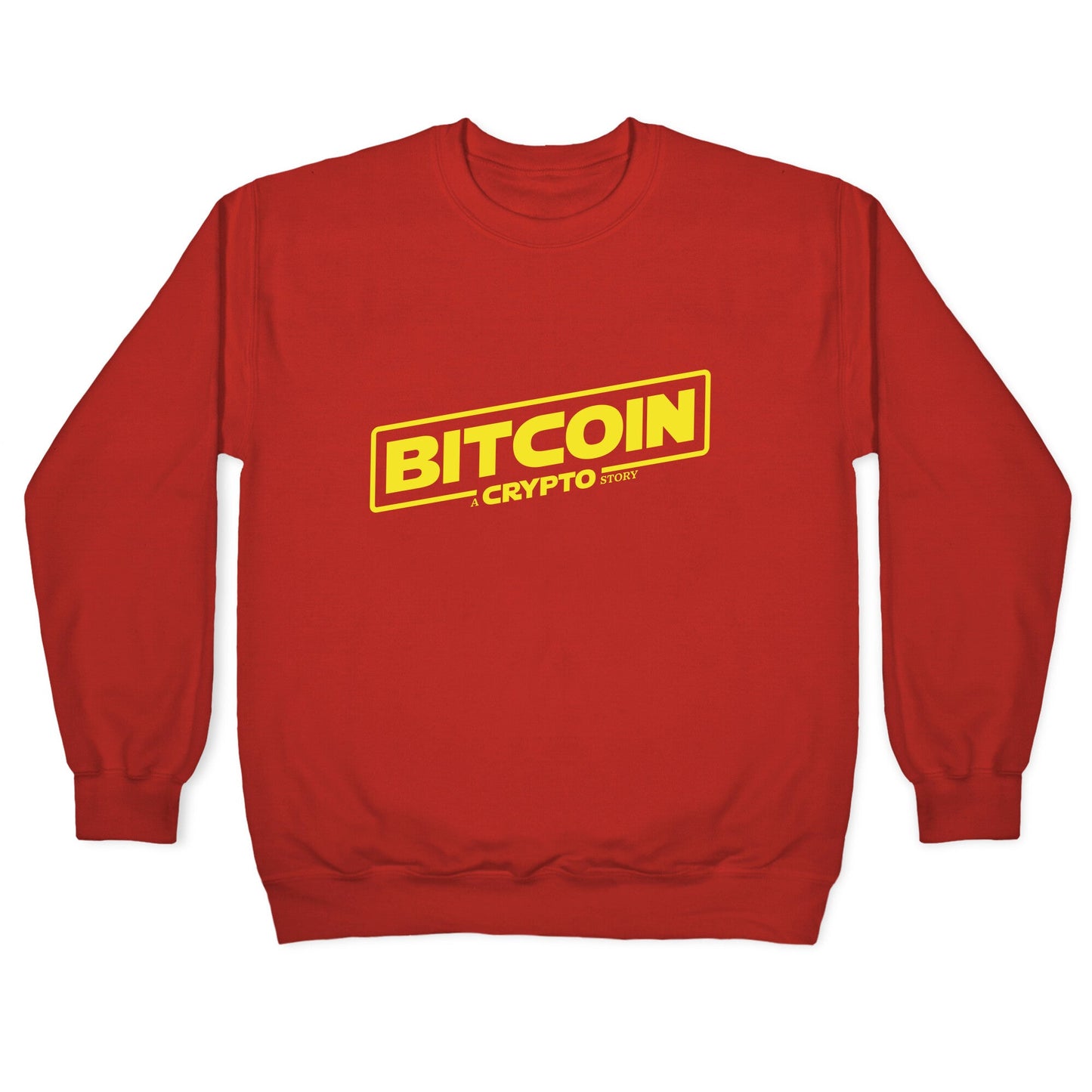 Bitcoin Crypto Crewneck Sweatshirt