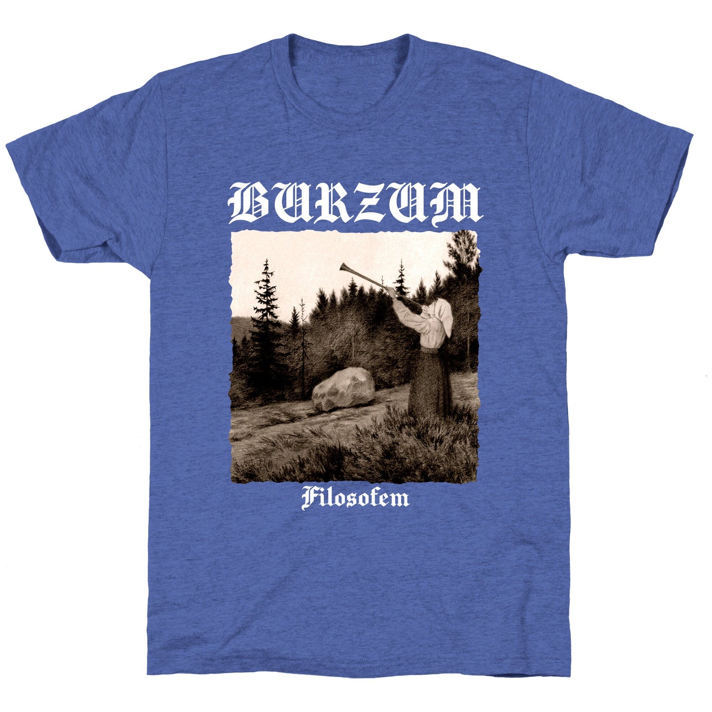 Burzum Filosofem Unisex Triblend Tee