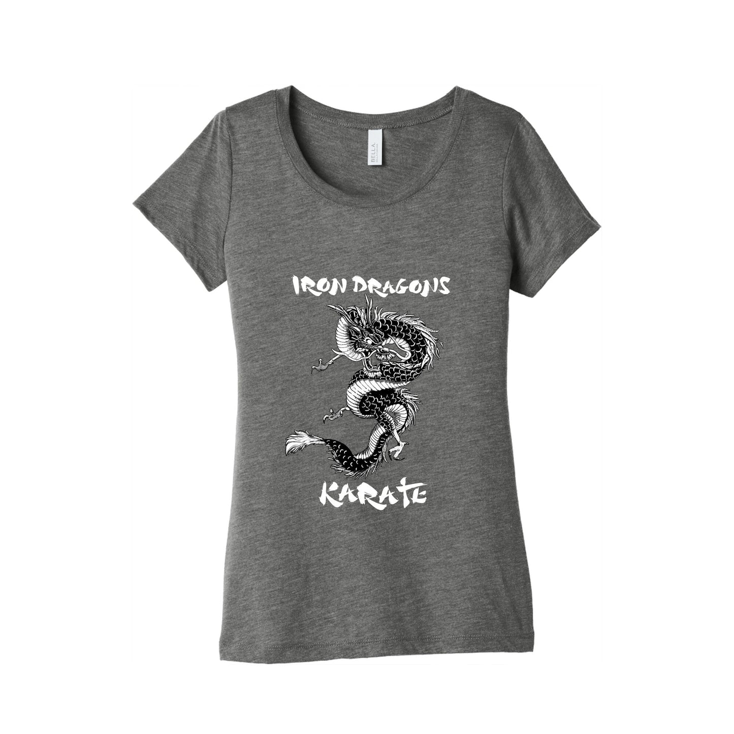 Iron Dragons Karate Womens Triblend Tee