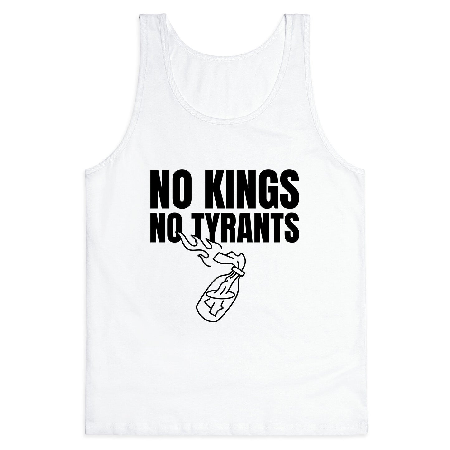 No Kings No Tyrants 2025 Tank Top