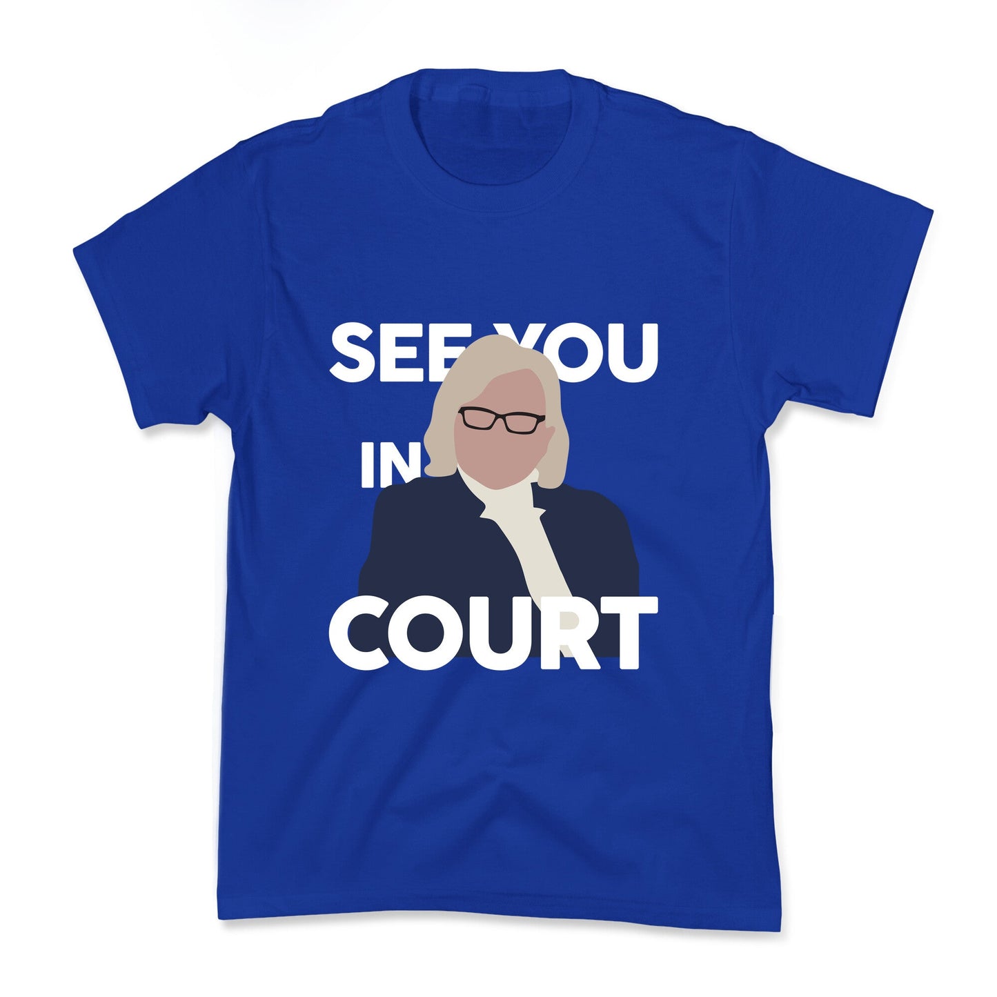 Governor Janet Mills See You In Court Kids Tee