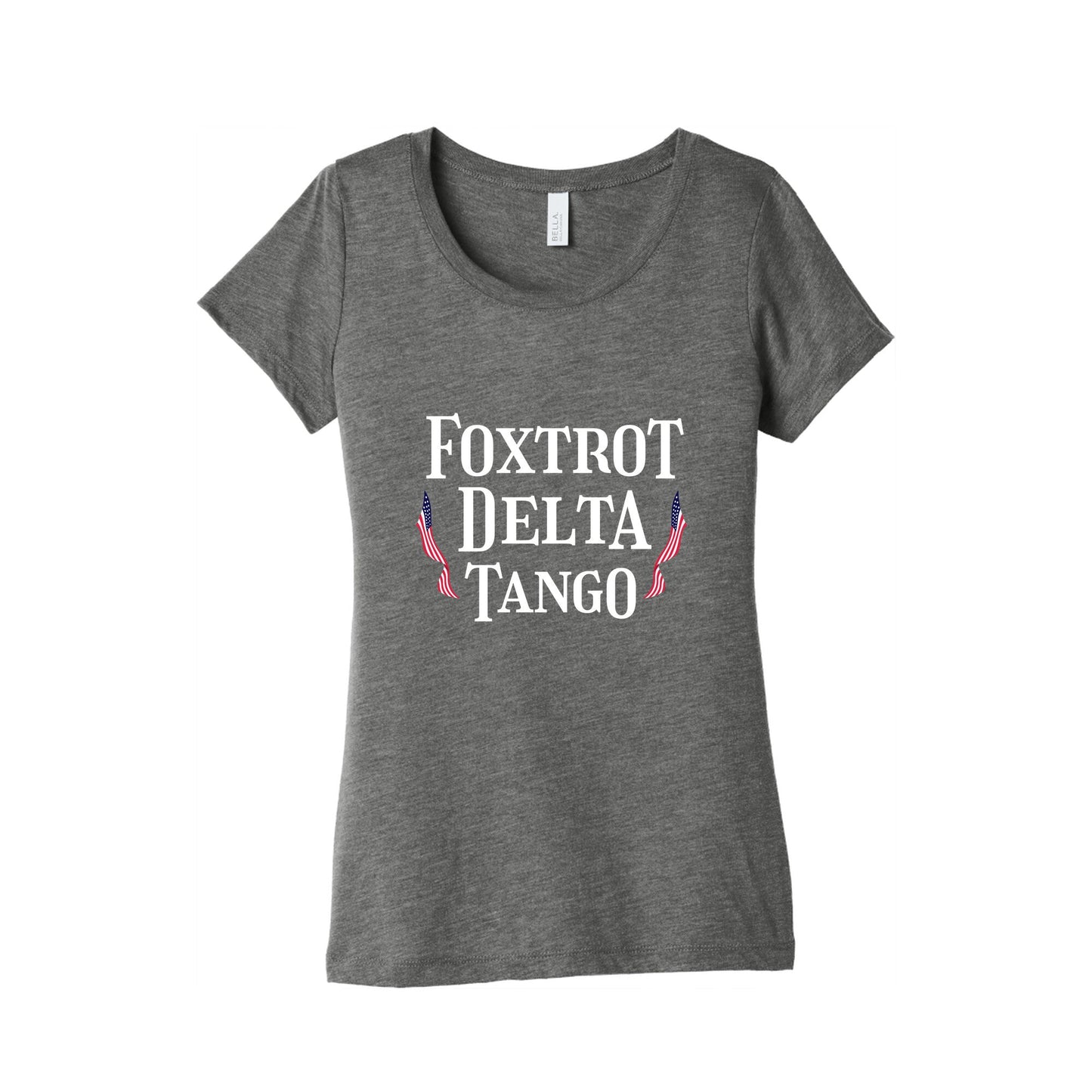 Foxtrot Delta Tango Womens Triblend Tee