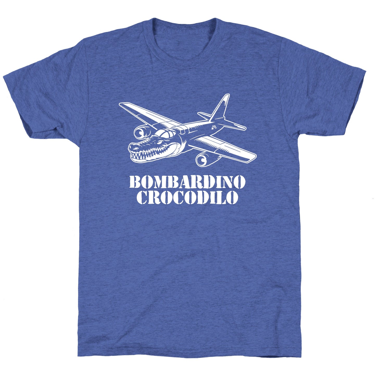 Bombardino Crocodilo Unisex Triblend Tee