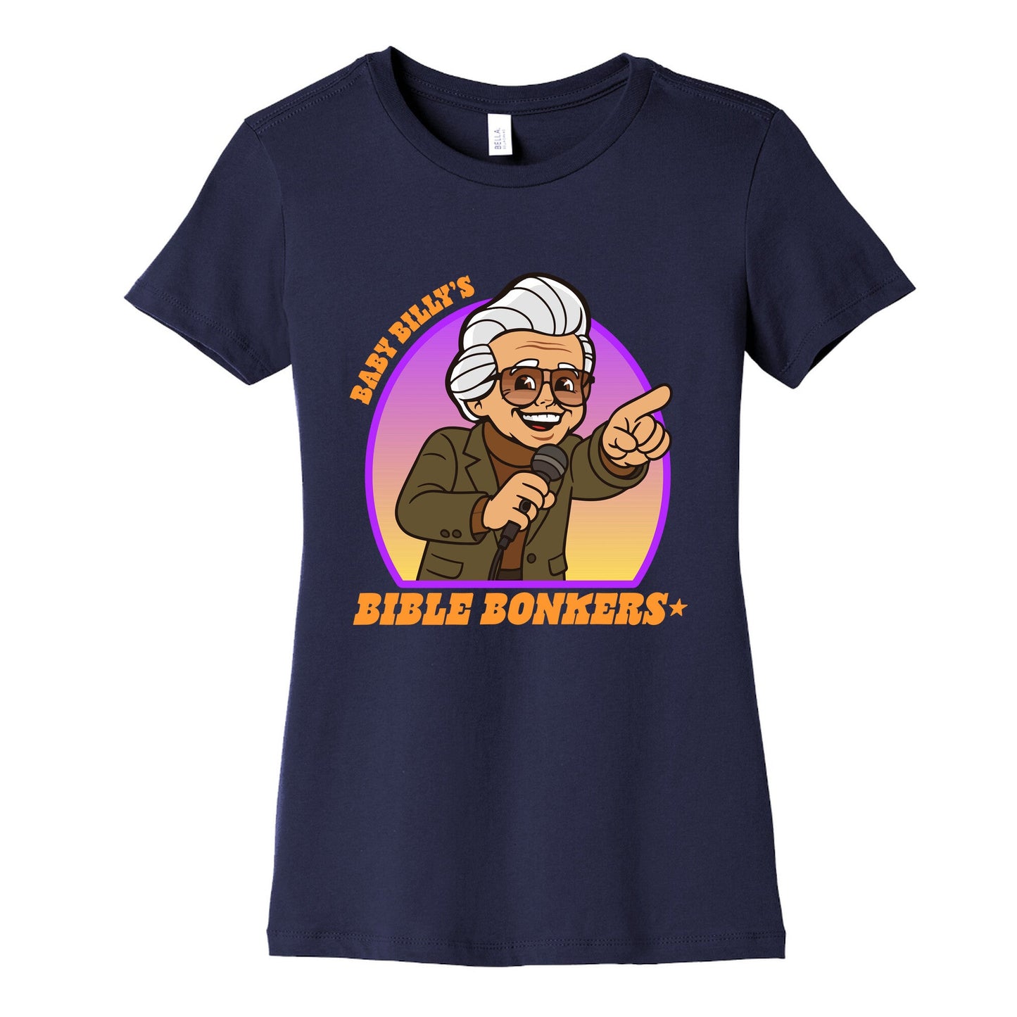 Baby Billy Bible Bonkers Womens Cotton Tee