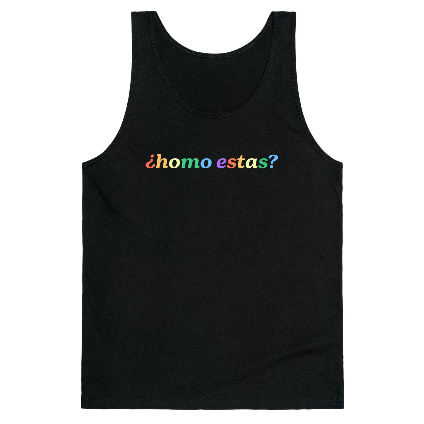 Homo Estas Rainbow Tank Top