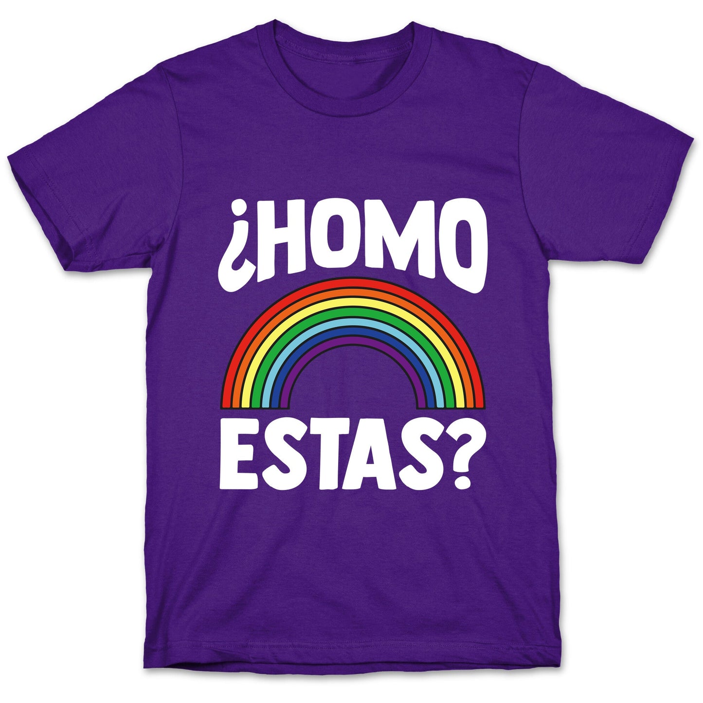 Homo Estas Rainbow Pride T-Shirt
