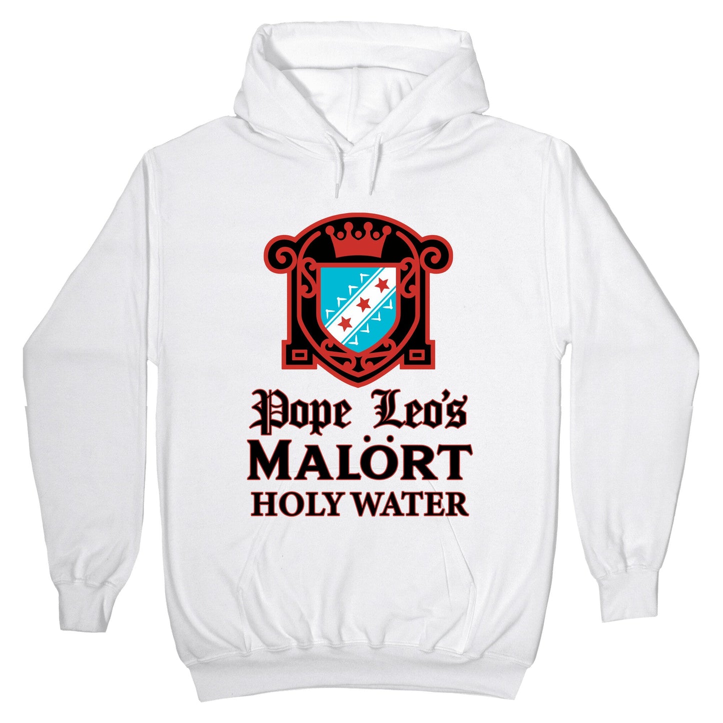 Pope Leo Holy Water Hoodie