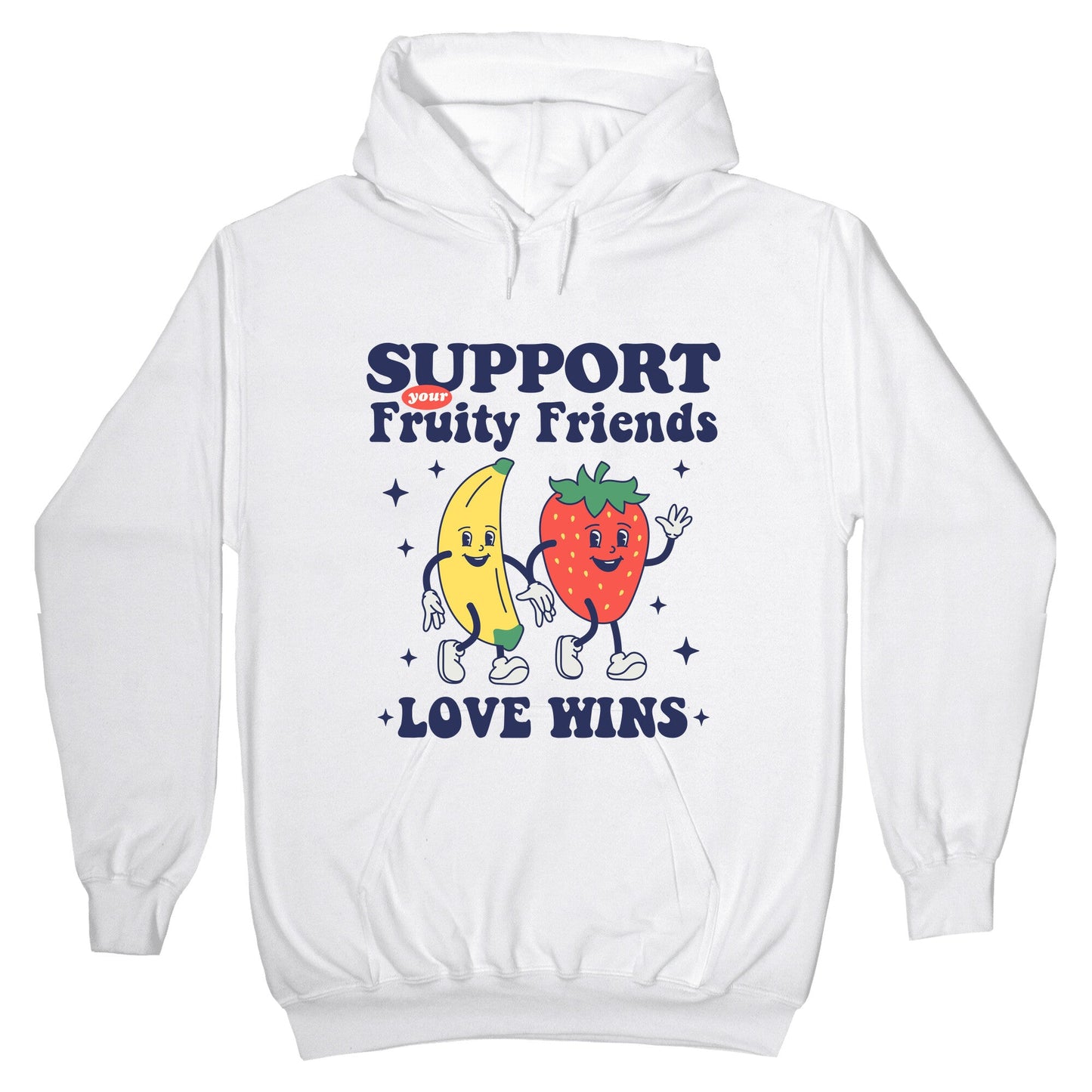 Support Your Fruity Friends Pride Hoodie