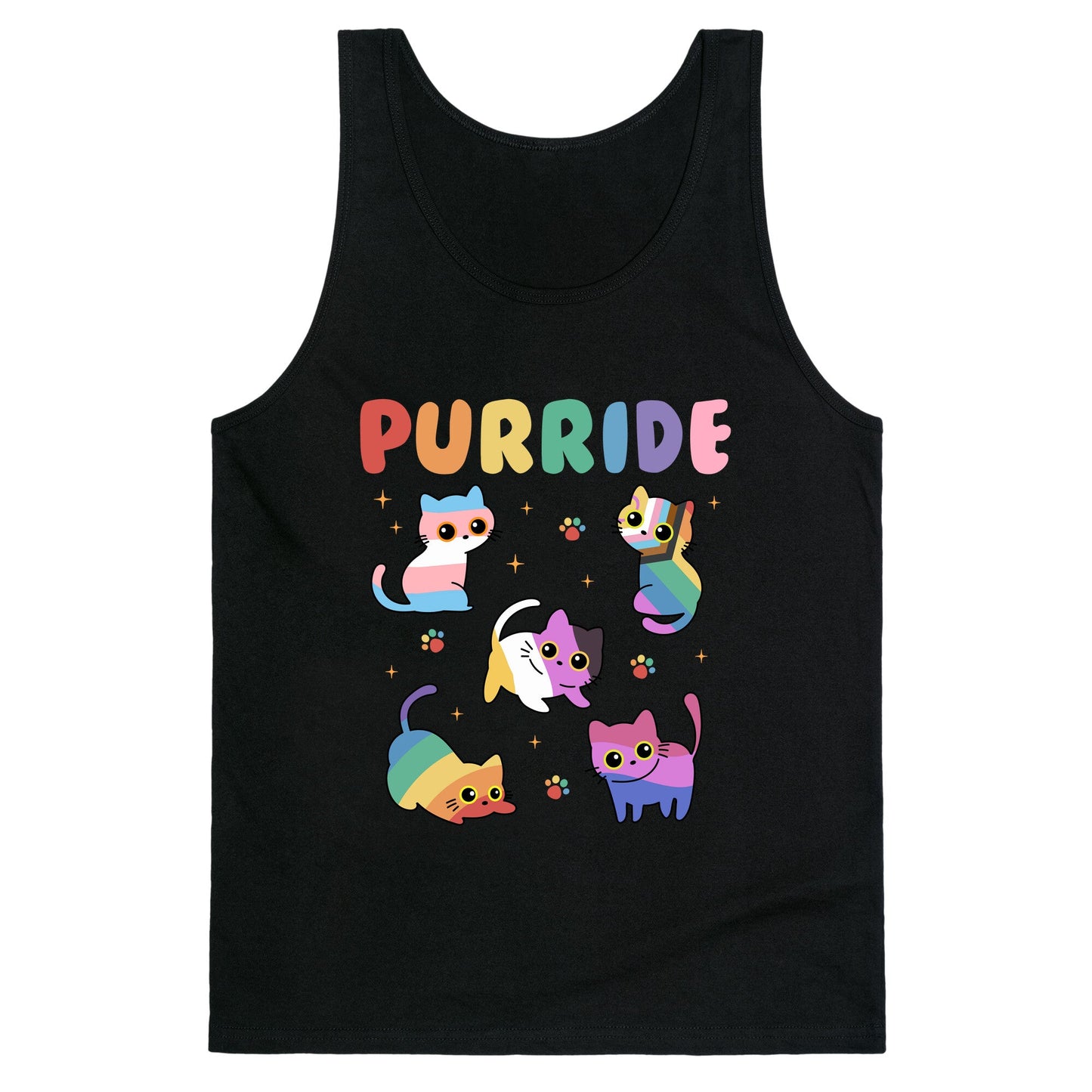 Purride Cats Pride Tank Top