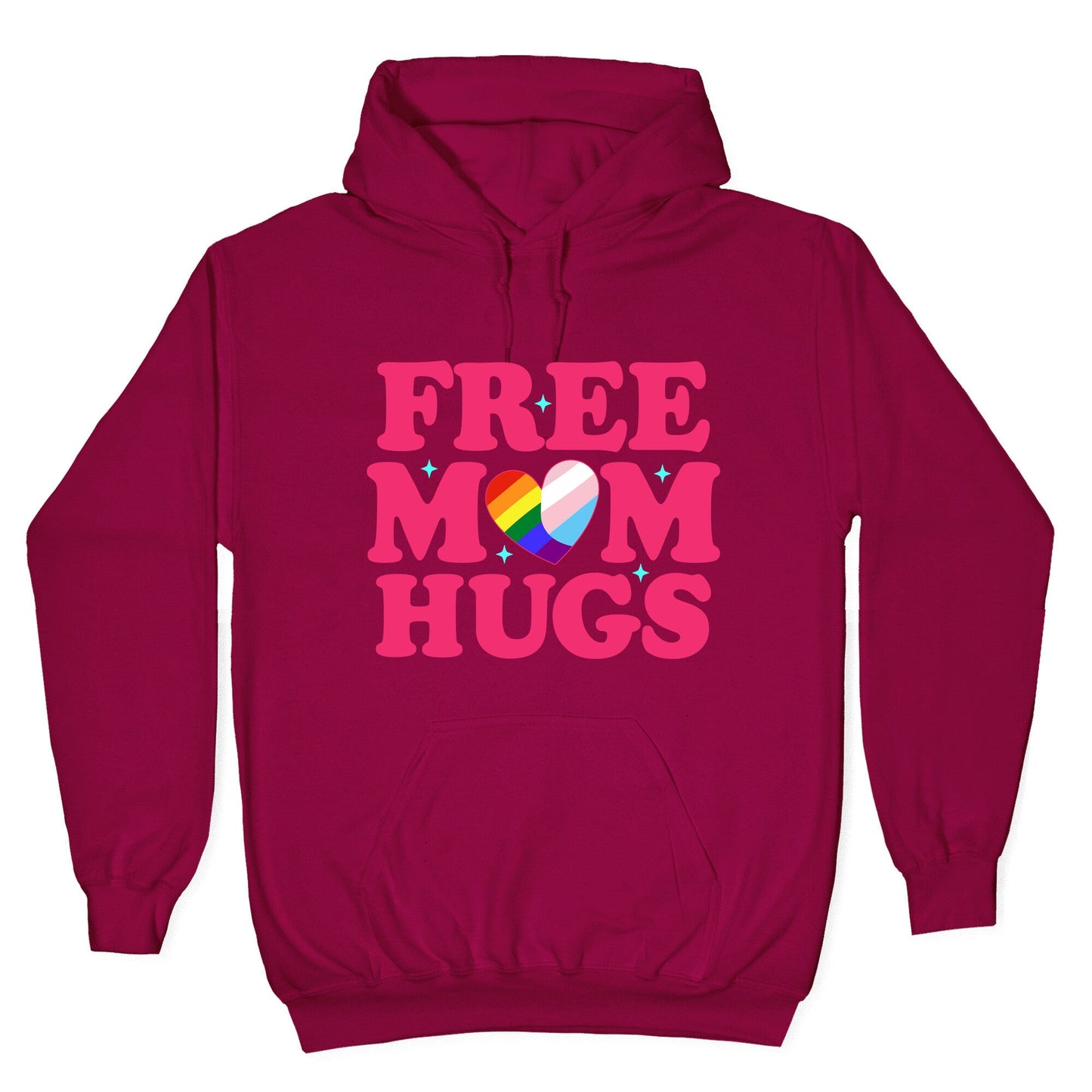 Free Mom Hugs Pride Hoodie