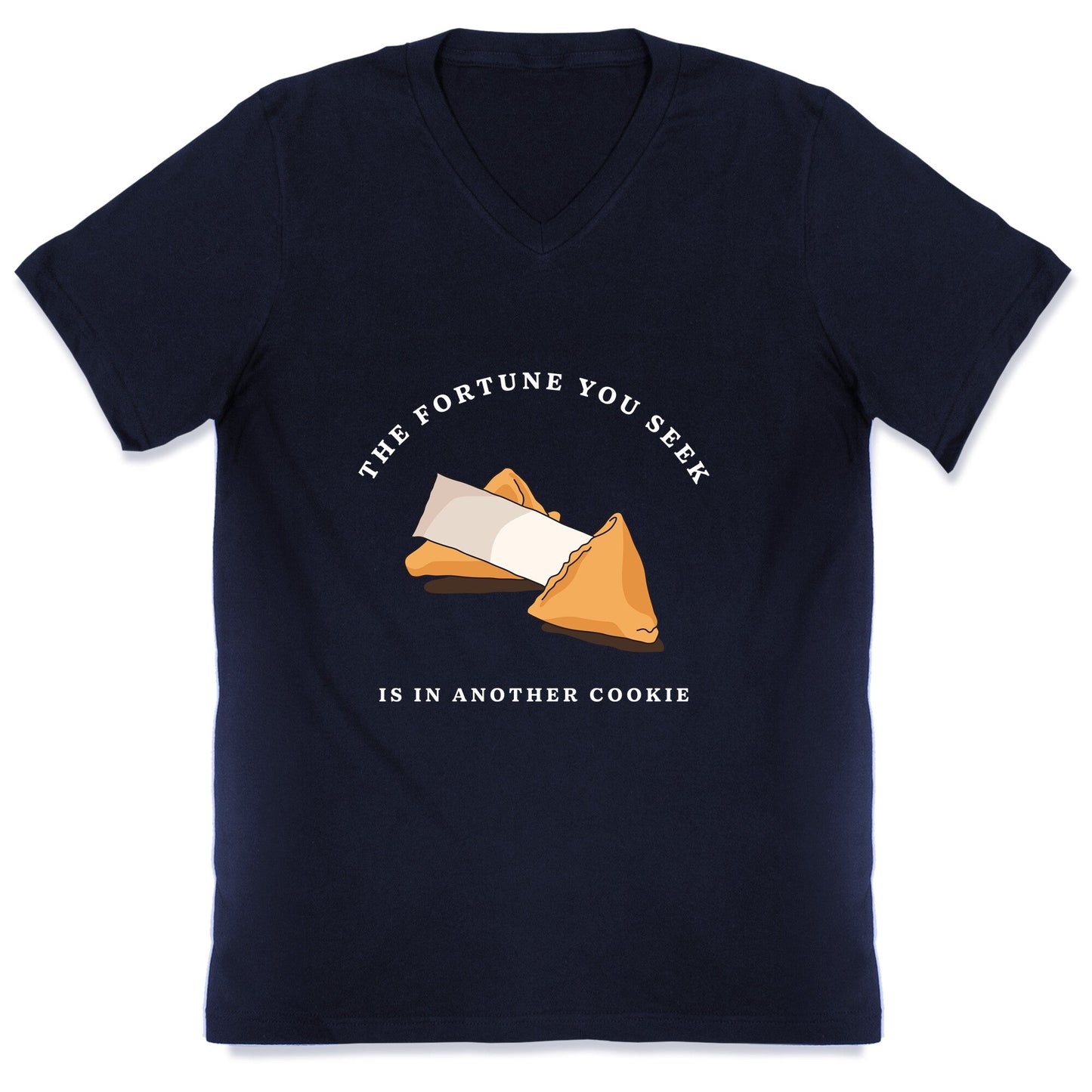 The Fortune You Seek Cookie V-Neck
