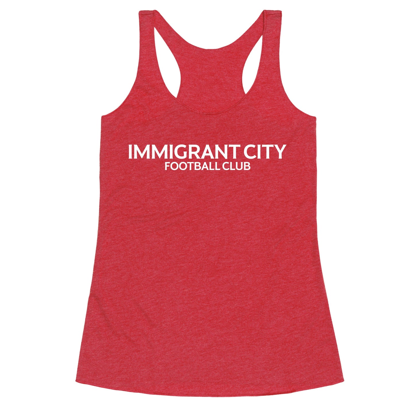 Immigrant City Football Club Racerback Tank