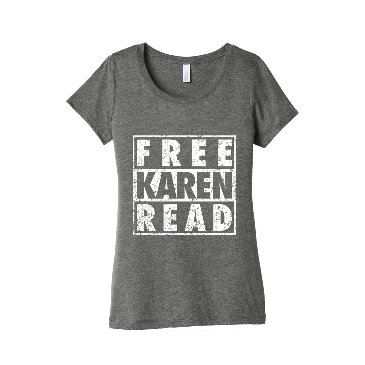 Free Karen Read Womens Triblend Tee