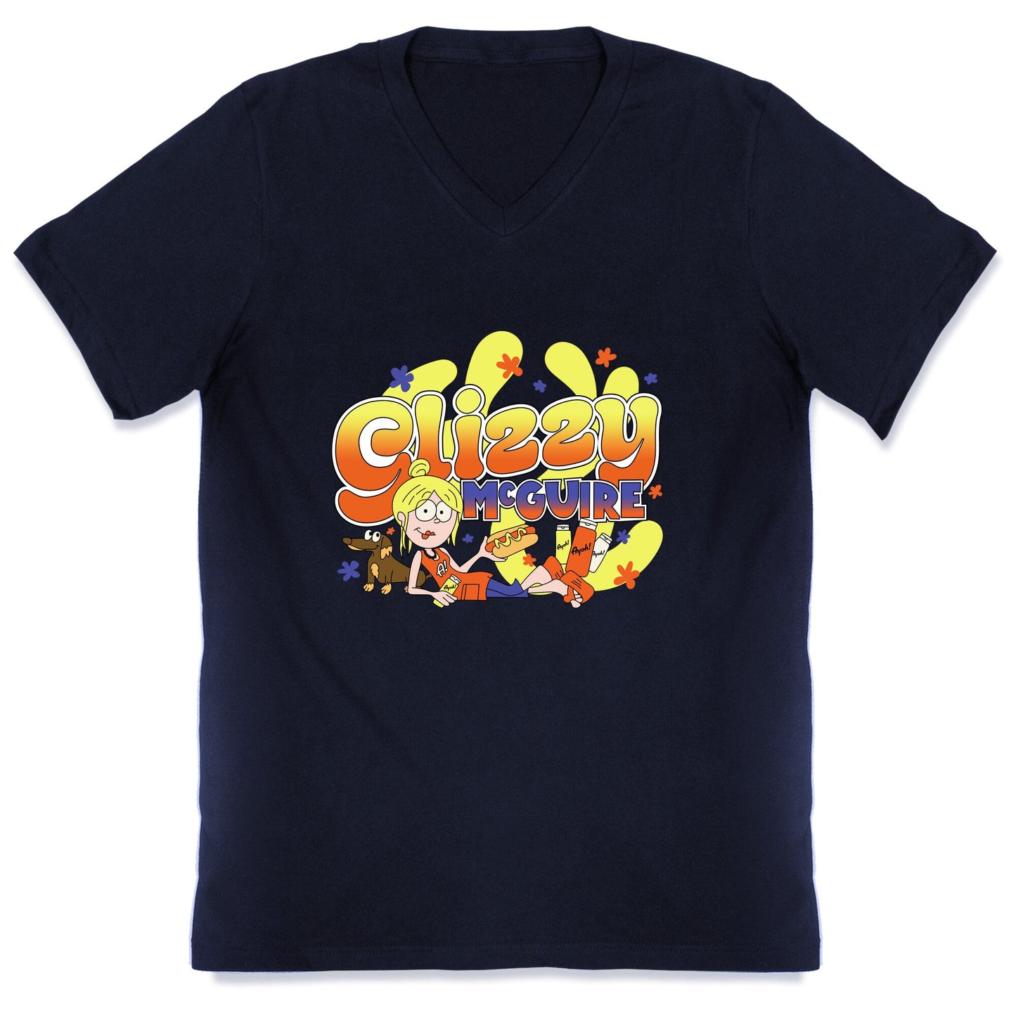 Glizzy McGuire V-Neck