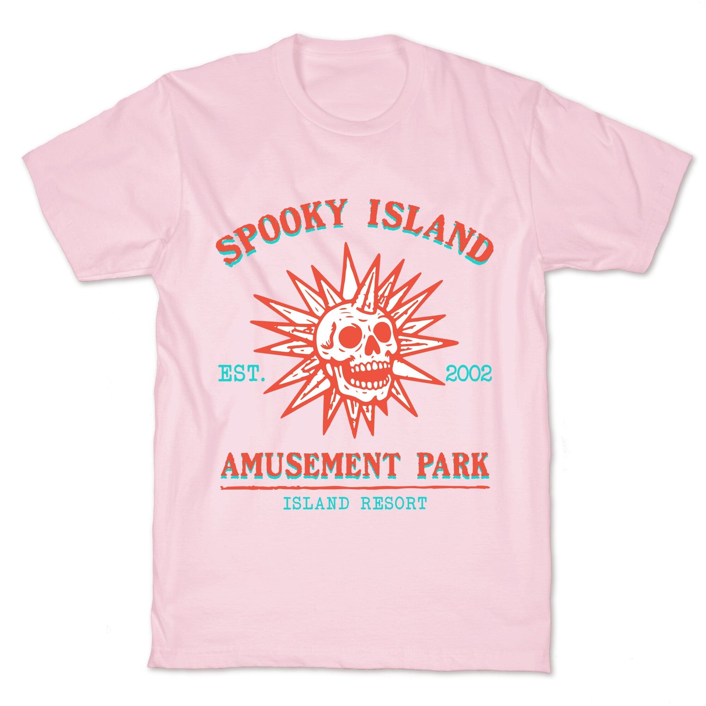Spooky Island Retro T-Shirt