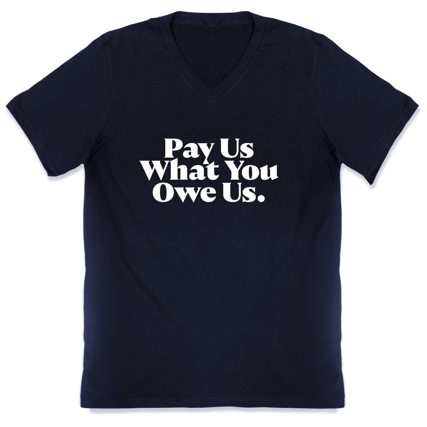 Pay Us What You Owe Us V-Neck