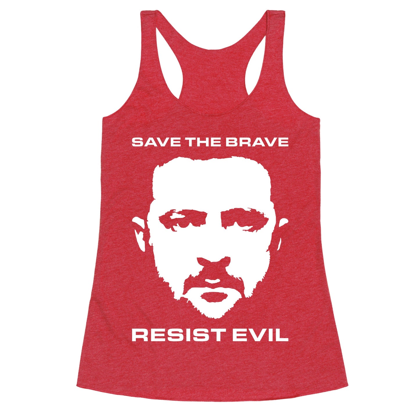 Zelensky Save The Brave Racerback Tank