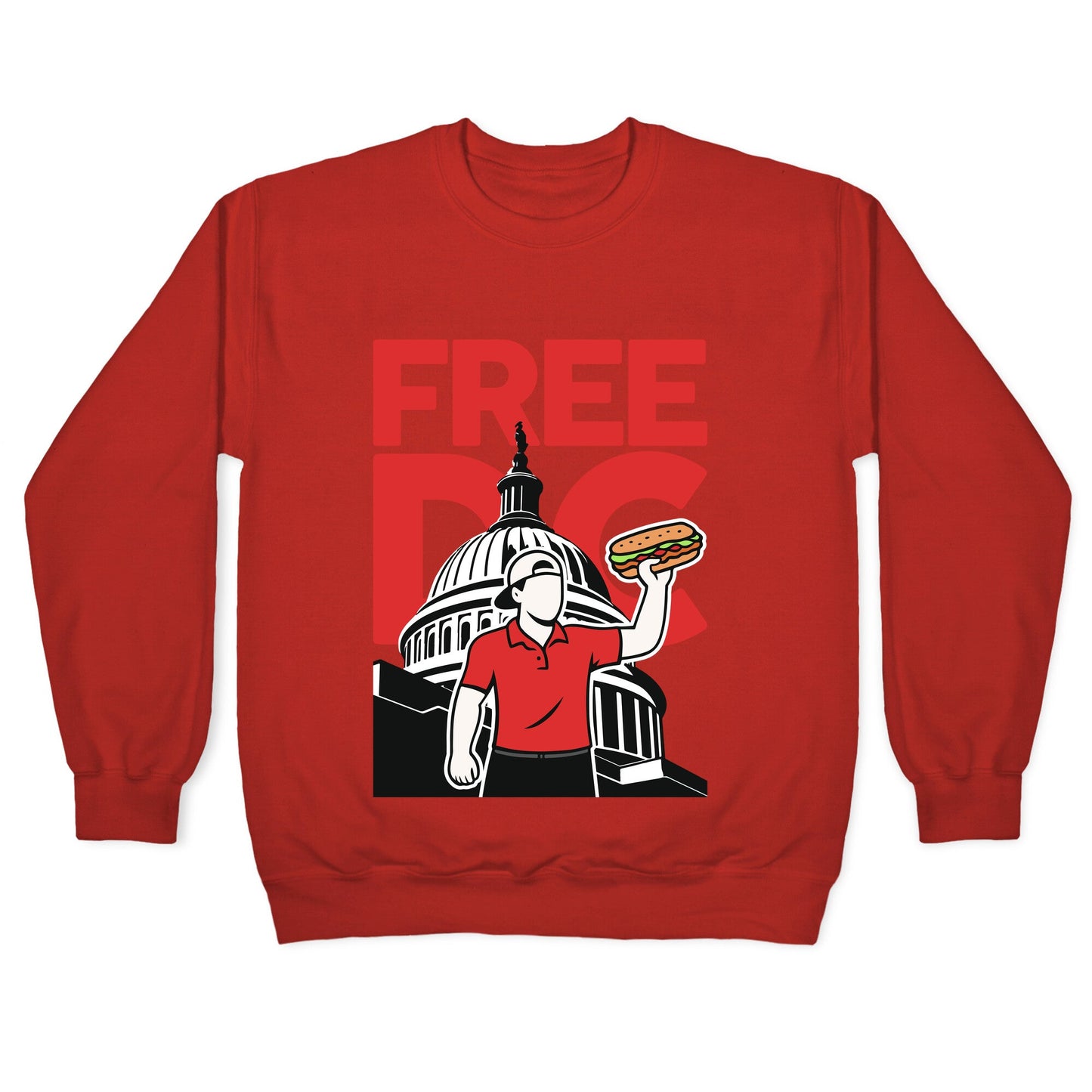 Anti Ice DC Sandwich Guy Crewneck Sweatshirt