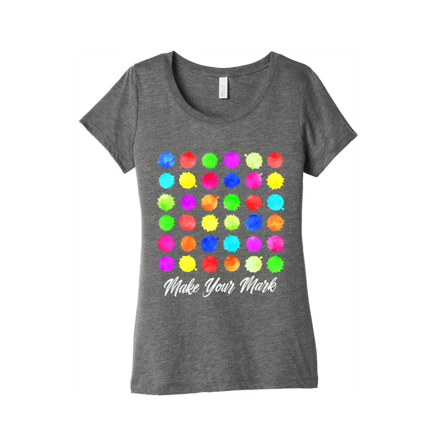 Dot Day Make Your Mark Womens Triblend Tee
