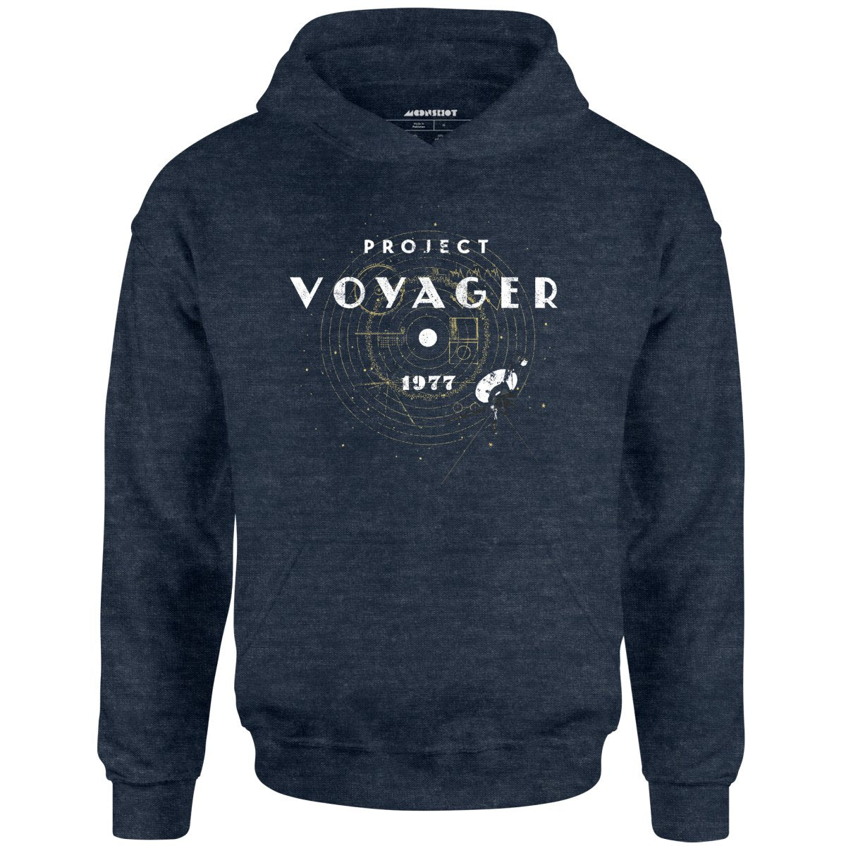 Project Voyager Mission - Golden Record - Unisex Hoodie