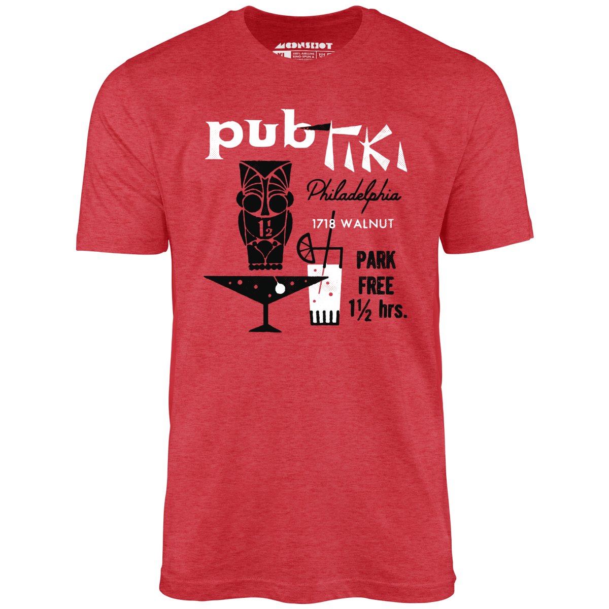 Pub Tiki - Philadelphia, PA - Vintage Tiki Bar - Unisex T-Shirt