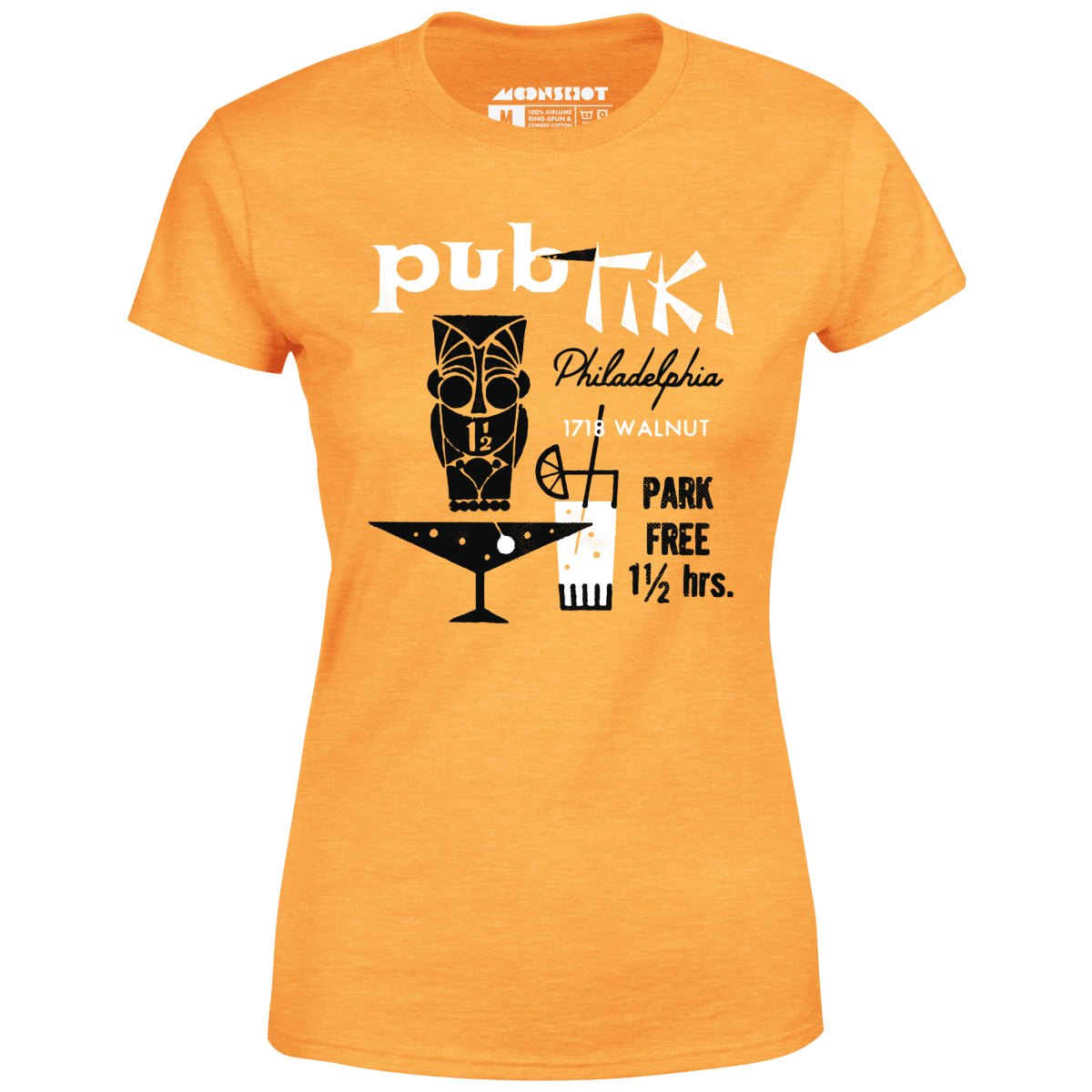 Pub Tiki - Philadelphia, PA - Vintage Tiki Bar - Women's T-Shirt