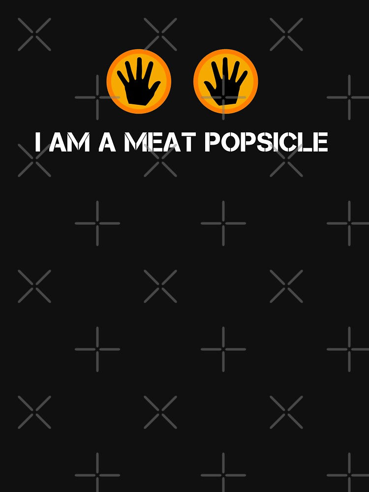 Quote the fifth element - I Am A Meat Popsicle - color white by AlexTheRieur
