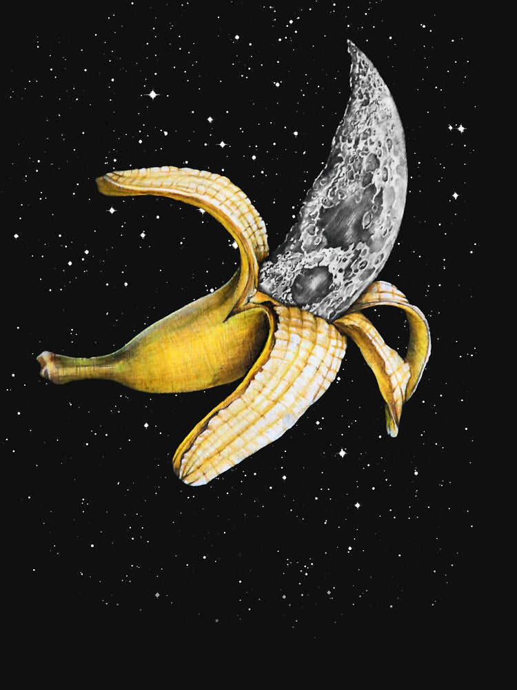 Moon Banana! by jamesormiston