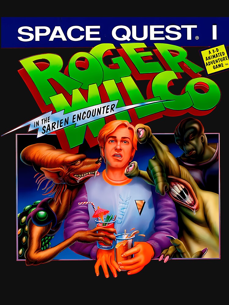 Space Quest Game Cover by CharlesPhip