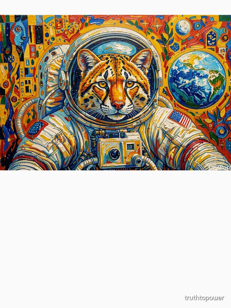 CATS IN SPACE-OCELOT 2 by truthtopower