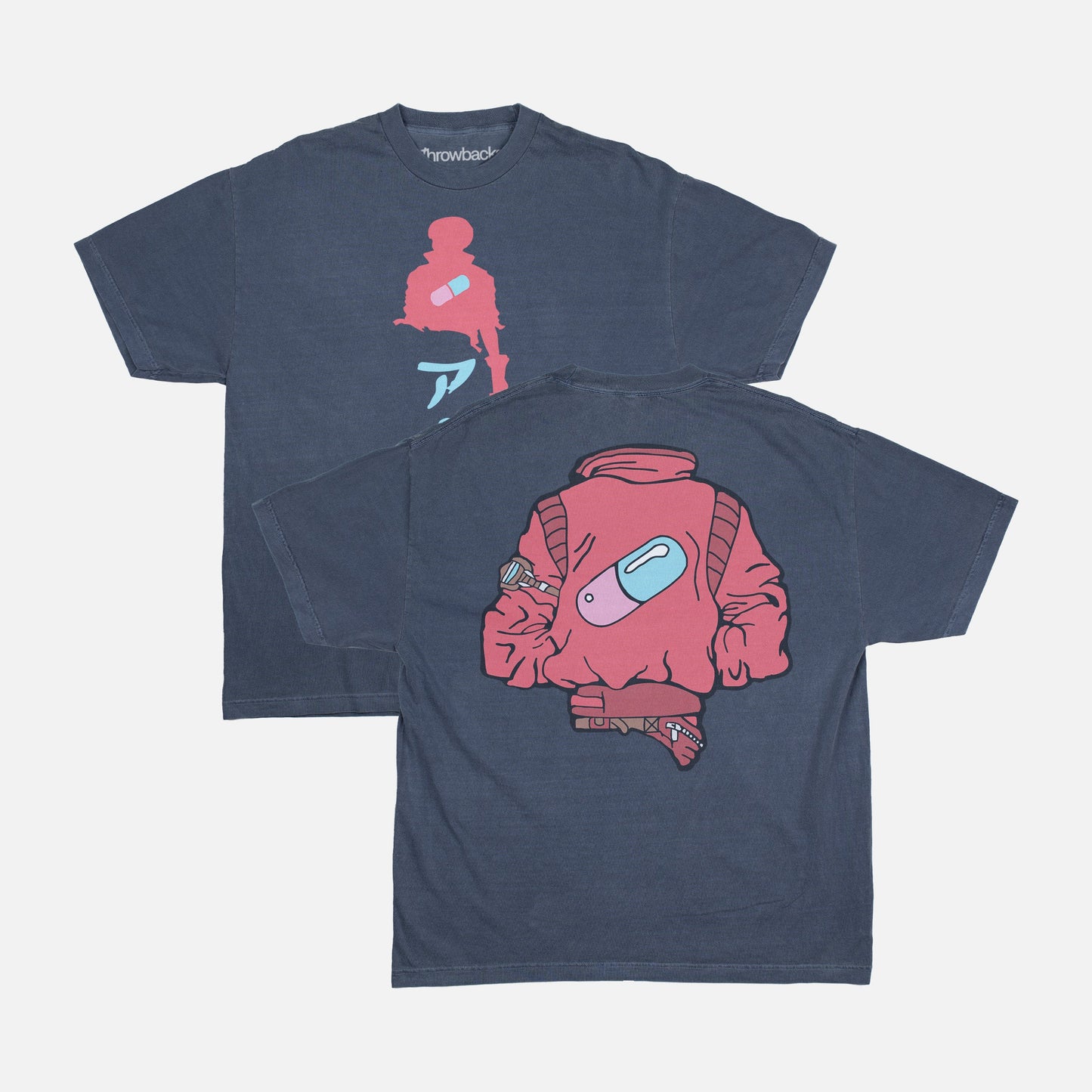 Neo-Tokyo Anime Motorcycle Jacket Graphic Tee