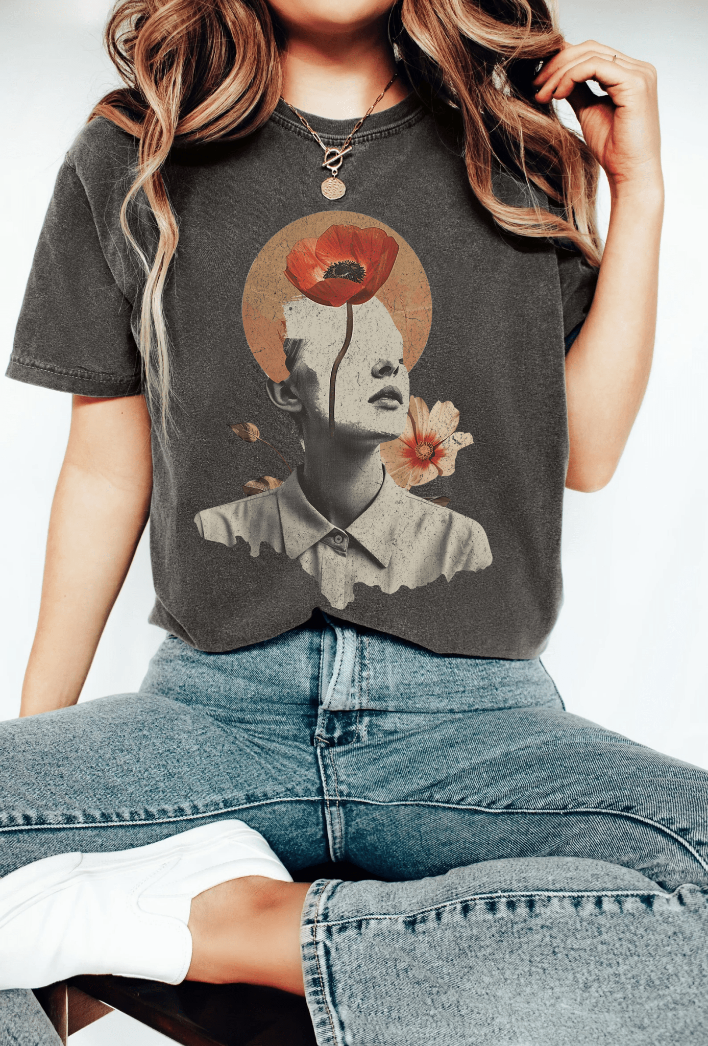 Retro Collage Graphic Tee