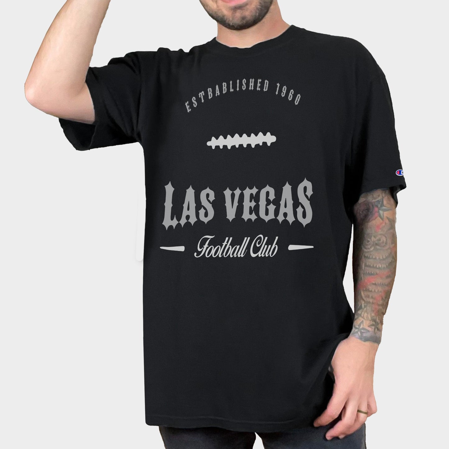 Retro Las Vegas Football Fan Graphic Tee